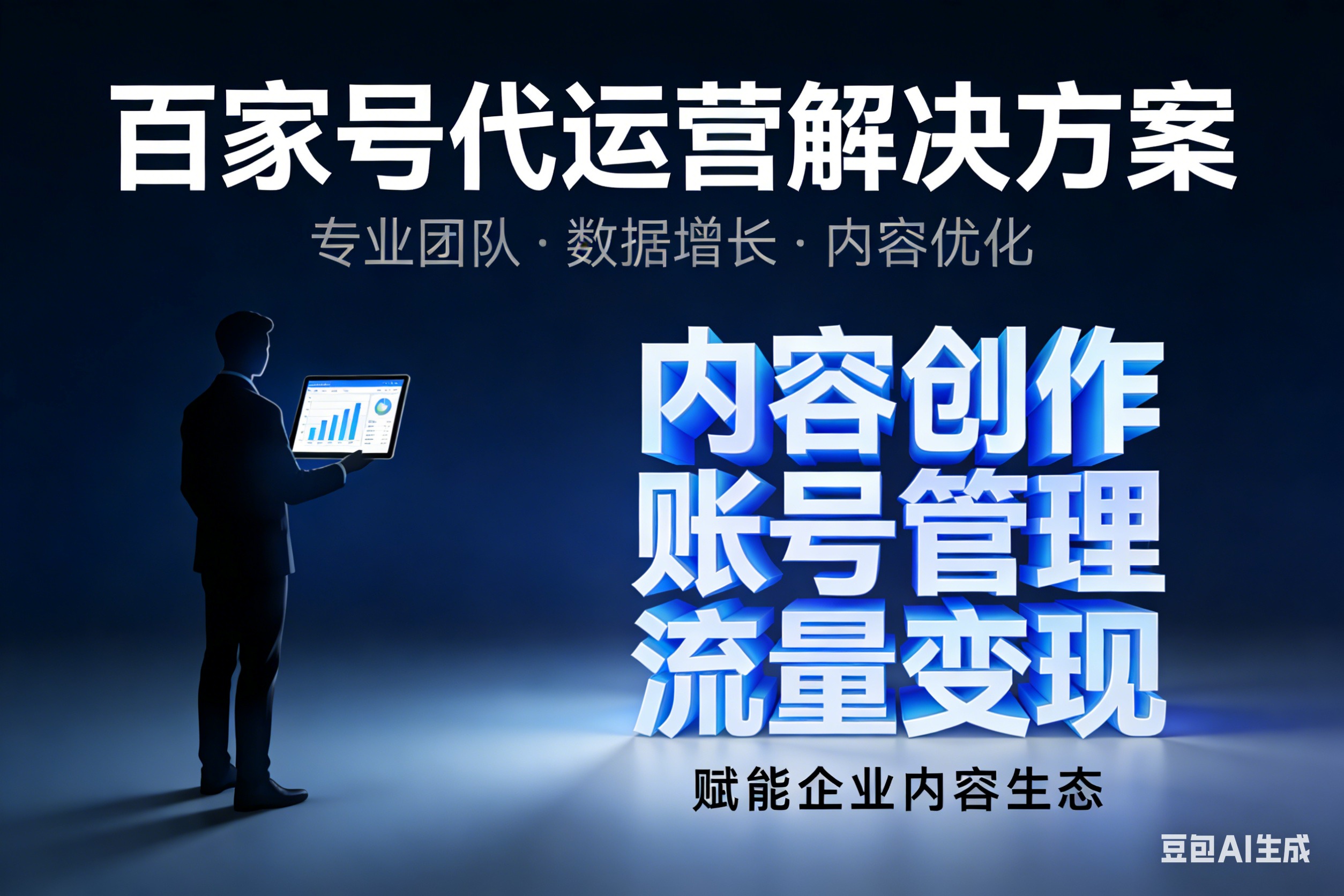 百家号代运营解决方案 - 内容创作账号管理流量变现